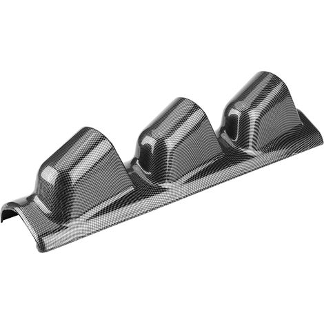 Support montant A universel pour trois compteurs voiture fibre de carbone 52 mm / 2 pouces (1/5)