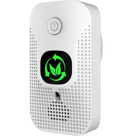Mini ioniseur d'air mural pour la maison et le bureau Purificateur d'air à ions négatifs à brancher pour éliminer les odeurs d'animaux domestiques, garage, chambre, bureau, appartement, chambre, sall (1/5)