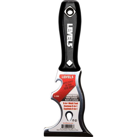 LEVEL5 Malers Tool 9in1 Multitool Spezialmesser Spachtel 5-200