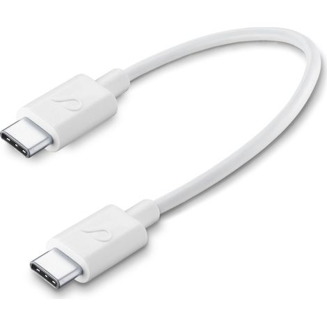 Cellularline Power Cable 15cm - USB-C to USB-C