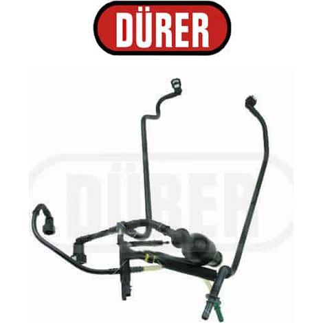 Kit poire d'amorcage carburant – Tuyauterie thermo-soudée – Compatible CITROËN C2, C3 / PEUGEOT 1007 – Référence OE 1574S9 – Durer Germany