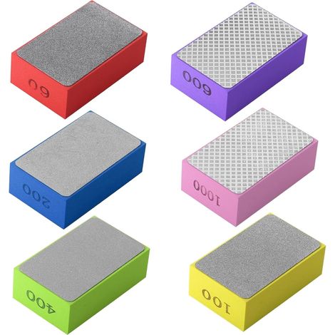 Lot de 6 Cale a Poncer Carrelage, Poncage Carrelage Eponge A Poncer pour Carrelage, Verre (1/5)