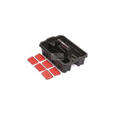 Nosidło narzędziowe z przegrodami cargo plus czarne 495x345x210mm (1/5)