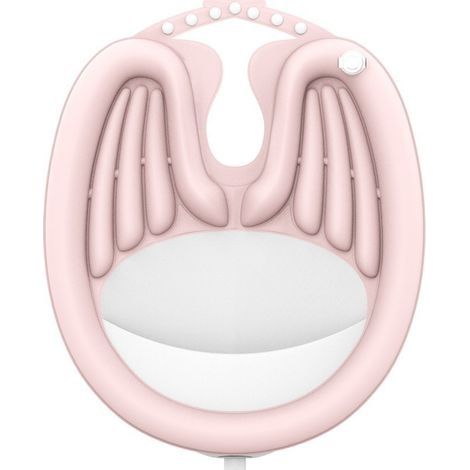 Rose Plateau Portable Lavabo Portable, Bac a shampoing domicile, Bac Pour Laver les Cheveux, Bassin Gonflable pour Laver Les Cheveux, Bassin lit Pour Lave Tête Domicile (1/4)