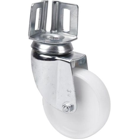 rueda giratora pletina angular 16bh60-bp plastico blanco eje liso (1/2)
