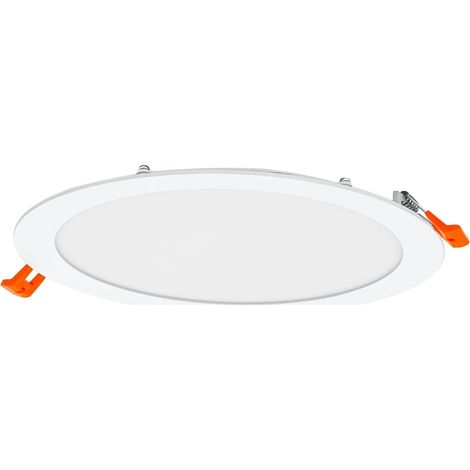 1 Spot Encastrable LED, 225mm, 22W, Blanc Neutre 4000K, IP20, Pour Salon Et Cuisine