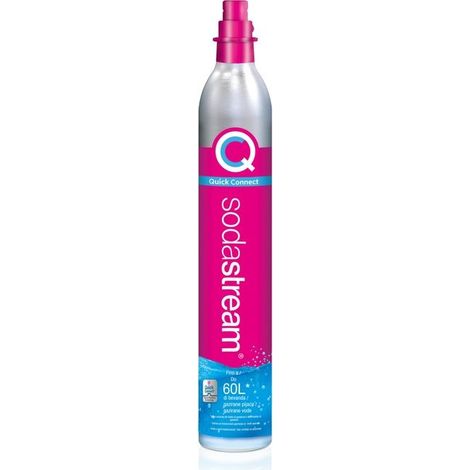 SodaStream 2270171 Cilindro CO2 Quick Connect CQC 425 gr fino a 60 L colore Rosa