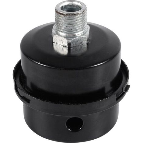 SABIR Kompressor Schalldämpfer Filter, Kompressor Luftfilter 3/8" 16mm Gewinde Metall Ansaugfilter Luftkompressorfilter (1/5)