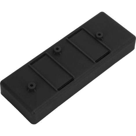 Boîtier de batterie professionnel en plastique pour véhicules radiocommandés, compatible avec SCX10 D90 90046 et véhicules radiocommandés universels (noir). (1/5)