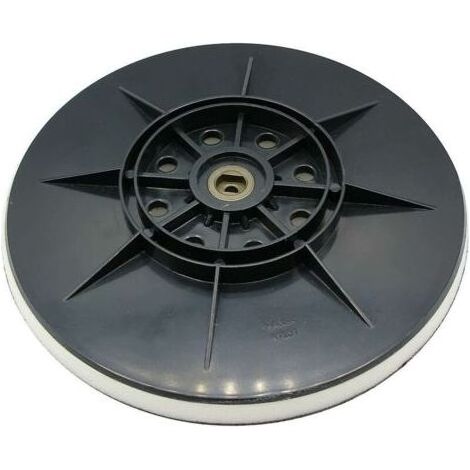 Plateau de ponçage 215 mm – Connexion M10 rapide – 8 trous aspiration poussière – Compatible ponceuses girafe et angle (1/5)