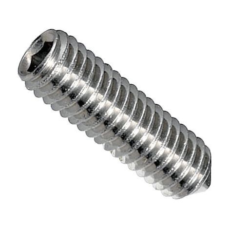 Viti grani senza testa inox a2 m5 x  8 mm pz. 500 - inox tirrenica