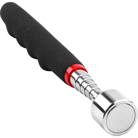 Outil de Ramassage Aimanté Télescopable, Aimant Telescopique Jusqu'À 9 Kg, Longueur Extensible de 84 cm, pour Mécaniciens et Artisans (1/5)