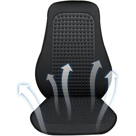 Housse de siège rafraîchissante pour Voiture, Housse de siège de Voiture rafraîchissante, aérée et Respirante, Coussin d'air de Refroidissement pour siège, pour Voiture, Camion, SUV (1/5)