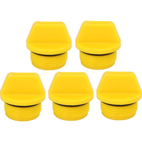 5 pièces Bouchon de remplissage d'huile moteur ABS pour moteur hors-bord 4 temps - Remplacent 6G8‑15363‑00 (1/5)