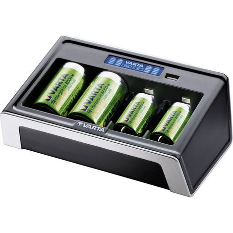 VARTA LCD Chargeur universel pour AA/AAA/C/D (1/4)