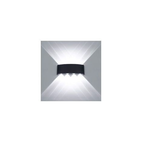 Moderne LED Plafonnier Étanche En Aluminium Applique Murale Rondelle Lumière Intérieur Extérieur Couloir Couloir Couloir 8w Noir