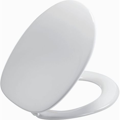 WC-Sitz Zaga weiß mit Deckel und Universalscharnier (BN9)