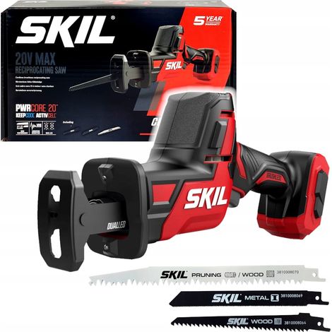 SKIL 3475 Akku-Säbelsäge schwarz 20V bürstenlos