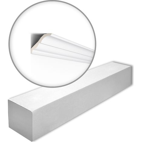 NMC Z21-box ARSTYL Noel Marquet 1 Box 20 pieces Cornice moulding contemporary design white  40 m (1/4)