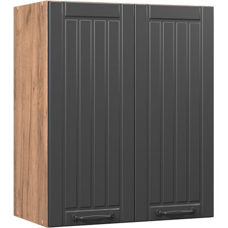 Pensile da cucina Fame-Line, Grigio scuro, 60 cm, Vicco
