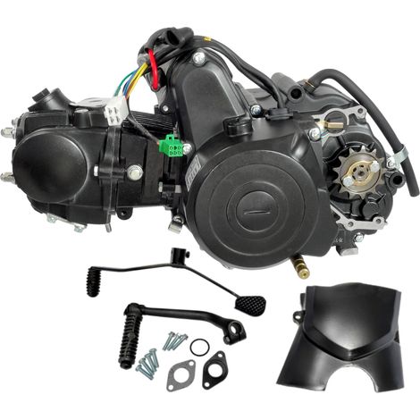 Moretti 50cc Mopedmotor schwarz (1/5)