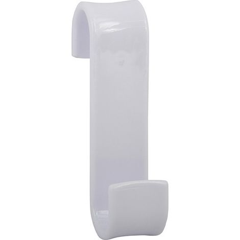 Perchero para mampara de ducha, toallero Blanco MSV (1/3)