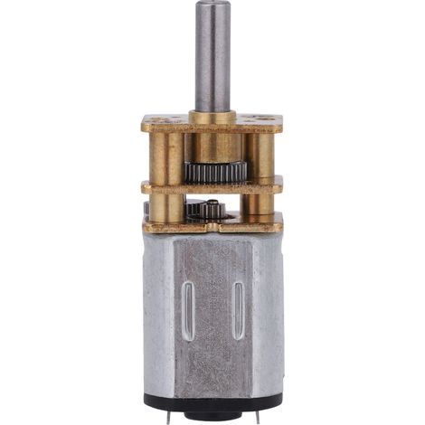 New N20 DC3V 6V 12V 50-2000RPM Speed Reduction Gear DC Motor with Metal Gearbox (1/5)