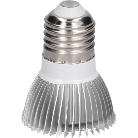 Lampadina LED per piante da interno, spettro completo, 28 LED, attacco E27 (bianca) (1/5)