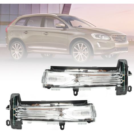 Ein Paar 12V-Blinker für linke und rechte Außenspiegel für Volvo XC60 2014-2017. 31371878 (Lieferung in einem PE-Beutel). (1/5)