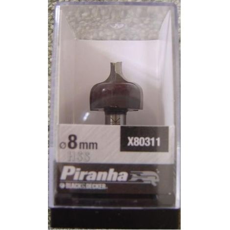 Fresa per profilature 20.6 mm x80311 b&d piranha