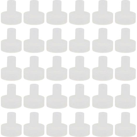 30 Stück Hörverstärker-Ohrstöpseladapter, Hinter-dem-Ohr-Empfänger-Ohrstöpselanschluss, Ersatzzubehör YMMR (1/5)