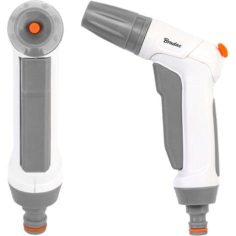 Gartenbrause Handbrause Schlauchbrause Wasserspritze Reinigungsspritze Sprühpistole Classic WHITE LINE WL-EN10TK (1/4)