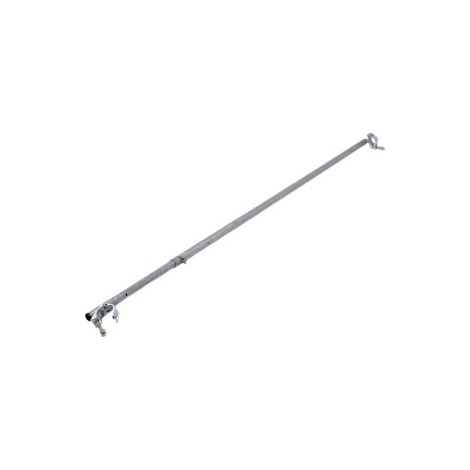 Tubesca Comabi – Diagonale horizontale à colliers – maille 2,5x2,5/3x1,5/3x2/3x2,5/3x3m – Ø40x1.5mm – Accessoire pour échafaudage conforme EN 12810/12811