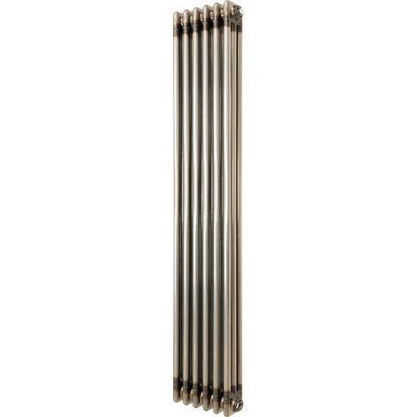 Radiatore 3 Colonne Verticale Metallo Grezzo 1500x290 mm