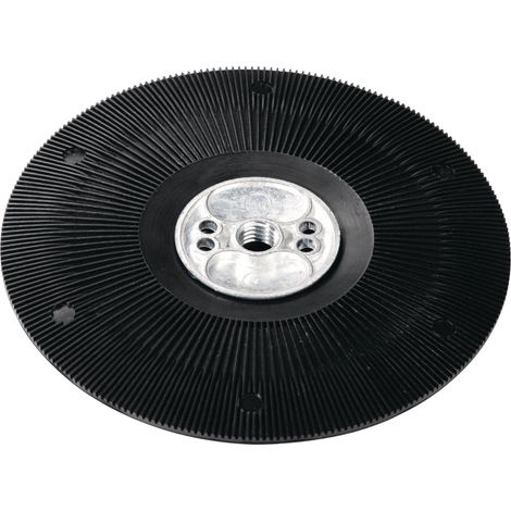 Plato  de  apoyo  D.180mm  M14  acanalado  TECWERK (1/2)