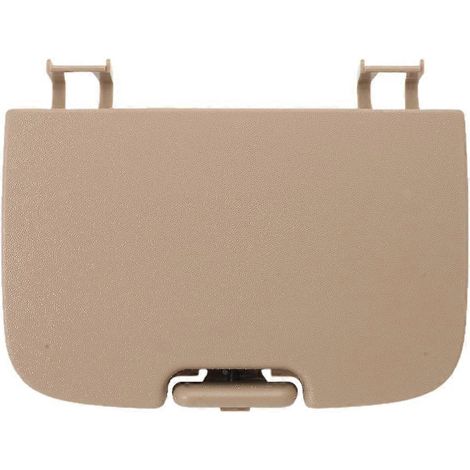 Boîte de rangement beige pour lunettes de soleil, à fixer au plafond de la console centrale, compatible avec Ford F250, F350 et F450 Super Duty (2002-2007) - 2C3Z-7811586-BAA (1/5)