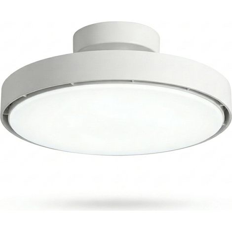 Ventilador techo aspas 56W silencioso 50cm doble