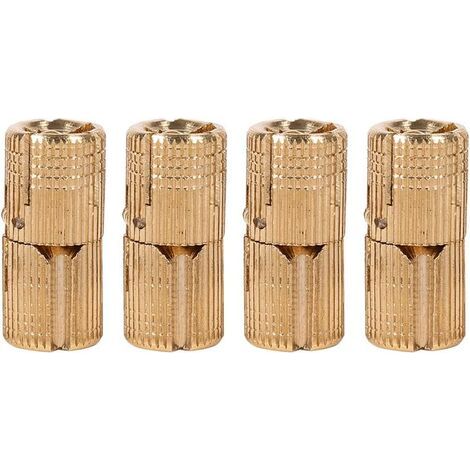 Set of 4 10mm Pure Copper Invisible Hinges for Jewelry Boxes, Gift Boxes, and Worktops (10mm) (1/5)