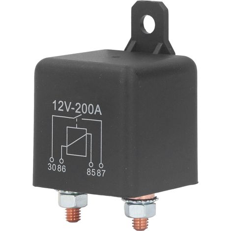 Relais de démarreur automobile ZL180 DC12V 200A avec accessoires (1/5)