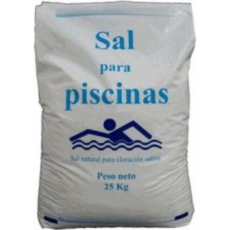FPLUS sal marina especial piscinas 25kgs , Sal especial para piscina de muy buena calida y muy limpia para mayor ahorro en su filtrado.