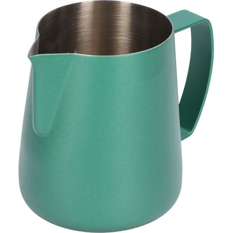400 ml Teflonbeschichteter Schwanenhals-Milchausgießer, grün, für Latte-Art-Kanne (1/5)