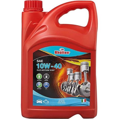 OLIO MOTORE RHUTTEN 10W-40 LT.4   PZ (1/3)
