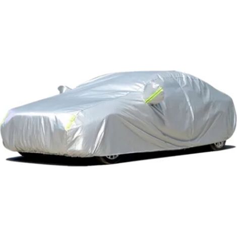 Housse auto imperméable protection hiver neige vent anti-UV, bâche universelle pour véhicule (1/5)
