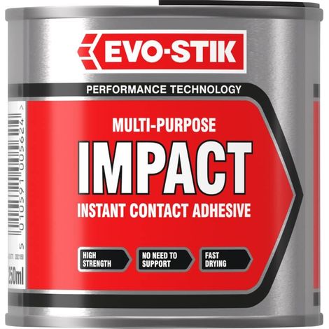 EVO-STIK 30812365 Impact Adhesive Tin 250ml EVOIMP250 (1/5)