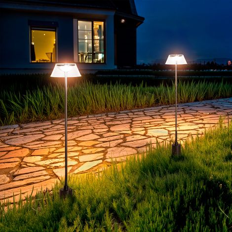 Lampioncino per Esterni LED 6.5W 60cm Dipley Nero