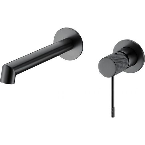 Grifo de lavabo empotrado ASTANA negro mate