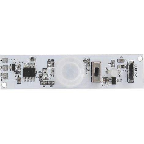 Infrarotsensormodul, ABS-USB-aufladbare Leiterplatte für Kleiderschrank und Küche, DC 5 V