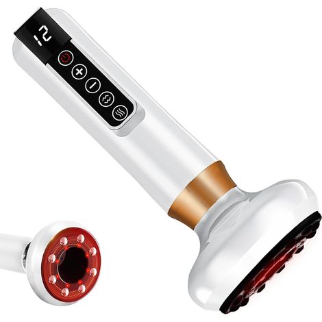 Appareil de massage cellulite, ventouse électrique, avec fonction chauffante, anti-cellulite, appareil de massage sous vide pour sculpter le corps, appareil de massage manuel réglable pour le ventre (1/5)