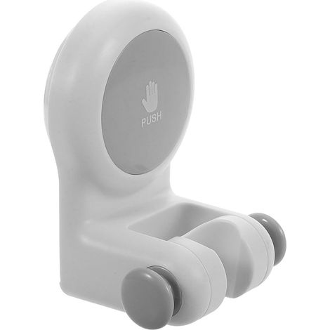 Support mural pour pommeau de douche MAGICLULU, en plastique, angle réglable, sans perçage, pour salle de bain de camping-car, douchette à main (1/5)
