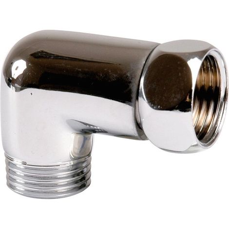 Raccord équerre avec écrou prisonnier – Filetage mâle 1/2 pouce – Filetage femelle 3/4 pouce – Connexion fiable pour plomberie – Sobime